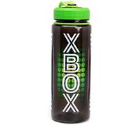 Xbox Men's Logo Print Screw Water Bottle | Black | Official Merch Xbox Black