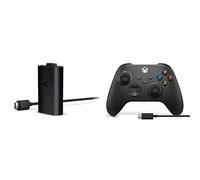Xbox Play y Kit de Carga USB+Xbox Wireless Controller für PC + USB C Kabel