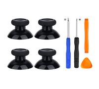 Xbox Replacement Thumbsticks, inRobert Joystick Grips Repair Kit for Xbox one/Xbox Series S&X / PS4 Controller, Custom Analog Stick Buttons with Triangle Paddle, Screwdriver and Pry Tool (4PCS)