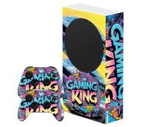 Xbox Series S Vinyl Skin Bundle - Premium 3M™ Sticker for Console & Controllers | Anti-Scratch, Bubble-Free, Easy Application, Residue-Free Removal | Custom Gaming Skin, Made in the UK (Racing)