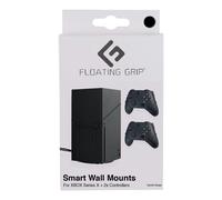 Floating Grip Xbox Series X wall mount Bundle Black (Sony Playstation 5)