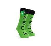 Xbox Slipper Socks Non Slip Fleece Fluffy Warm Home Shoes in Green Xbox Green One Size