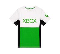 Xbox T-Shirt for Boys & Girls | Kids Block Green Game Logo Top | Children Gamers Clothing Merchandise 14-15 Years