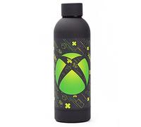 XBOX Water Bottle for Adults and Kids 750ML | Game Console Stainless Steel Sports Travel Mug | Black Green Gaming Merchandise One Size