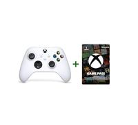 Xbox Wireless Controller - Robot White + Game Pass Ultimate | 1-Month Membership