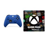 Xbox Wireless Controller - Shock Blue + Game Pass Ultimate | 1-Month Membership