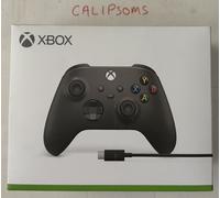 Microsoft Xbox Wireless Controller + USB-C Cable Black Gamepad Analogue / Digital PC, Xbox One, Xbox One S, Xbox One X, Xbox Series S, Xbox Series X
