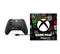 Xbox Wireless Controller - USB C Cable + Game Pass Ultimate | 1-Month Membership