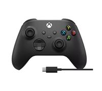 Microsoft Xbox Wireless Controller + USB-C Cable Black Gamepad Analogue / Digital PC, Xbox One, Xbox One S, Xbox One X, Xbox Series S, Xbox Series X