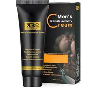 XBS Men’s Intimate Massage Cream 50ml | Lightweight Moisturising Cream for Male Skin Care | Fast-Absorbing, Non-Greasy Formula for Daily Use