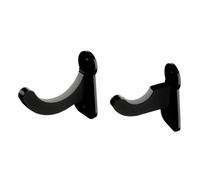 Xbsduih 1 Pair of Acrylic Baseball Stands Wall Mounted for Baseball, Softball Display, Collecting Bracket, Black, Easy to Use