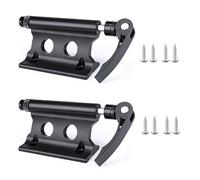 Xbsduih 2 Pcs Bicycle Truck Roof Rack Rack for Truck, SUV, Trailer, Road Bike, Black