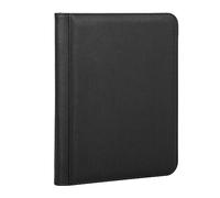 Xbsduih 9 Pockets Card Game Book Cards Side Loading Binder Game Zipper Album Card Album Fixed Pockets Pages Pockets Black
