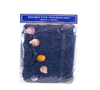 Xbsduih Fishing Nets with Seashell Props Mediterranean Style Wall Tapestries Decor for Restaurant Study Durable