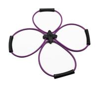 Xbsduih Pilates Reformer Bands Kit, Home Fitness Equipment for Total Body Workout - Helps Hit Muscles and Tone Them (Purple)