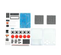 Xbsduih Pixel Game Console Production Kit, DIY Classic Retro Games Console, Electronic Soldering Kit for Assembly.