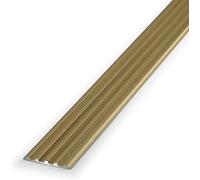 XBTGS Floor Transition Strip Door Kitchen Bedroom, Metal Waterproof Stair Edge Protector Staircase Nosing Edge Trim, 4cm Wide Cuttable Repacement Transitions Strips, 34 37 39 4,E-90cm/35.4in