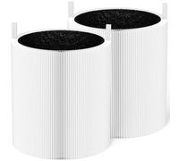 XBWW 2 Packs Blue Pure 511 HEPA Replacement Filters Compatible with Blueair Blue Pure 511 Air Cleaner Purifier, 2 Stages Filter of H13 True HEPA and Activated Carbon Filter