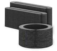 XBWW 3 Packs AIR030W Replacement Filter Compatible with Dupray Bloom AIR030W Planter Air Cleaner Purifier, HEPA-13 Air Filters and Activated Carbon Filter