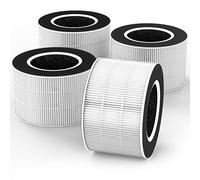 XBWW 4 Packs H13 True HEPA Replacement Filter Compatible with Tredy TD-1500 TD-1500BM Purifier, 4 Stages Filtration