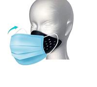 XBY Half Face Mask - One Size Fits Most - Lower Face Protective Mask for Airsoft/Paintball/BB Gun/CS Game/Hunting/Shooting, Bicycle Mask Mountain Bike Riding Mask (Black)