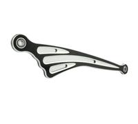 XBzuSKnSA Black CNC Aluminum Gear Shift Linkage Compatible with Harley | Fits Touring Softail FLHR FLHT FLTC CVO 1986-later And Trike Models