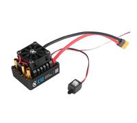 XC C12 Sensorless Brushless Motor ESC for RC Car, 2-3S Lipo,60A Continuous Current,4-6A、6.0/7.4V BEC,Applicable to 1/12 ON Road & Off Roads (XT60)