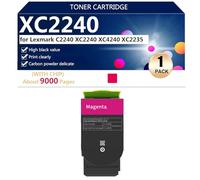 XC2240 Toner Cartridges Compatible for Lexmark C2240 XC2240 XC4240 XC2235 Printer, High-Volume Printing, 9000 Pages,Magenta-1 pack