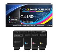 XC4150 Toner Cartridge Compatible for Lexmark XC4150 24B6519 24B6516 24B6517 24B6518 High Yield Work with XC4150 Printers