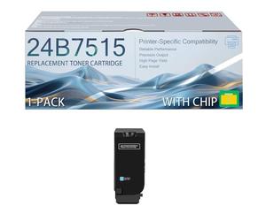 XC4342 24B7518 24B7515 24B7516 24B7517 High Yield Toner Cartridges With Smart Chip Compatible for Lexmark XC4342 XC4352, 25000 Pages Cyan