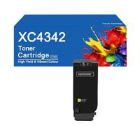 XC4342 Toner Cartridge Replacement 24B7518 24B7515 24B7516 24B7517 for Lexmark XC4342 XC4352 Printers,XC4342-Yellow