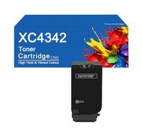 XC4342 Toner Cartridge Replacement 24B7518 24B7515 24B7516 24B7517 for Lexmark XC4342 XC4352 Printers,XC4342-Black