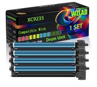 XC9235 Compatible for Lexmark Drum Unit with Chip XC9225 XC9235de XC9235dte XC9235dxe XC9235 Printers (4-Pack BK/C/M/Y)