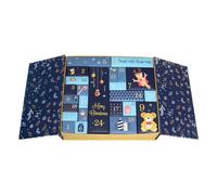xCalendari del conto alla rovescia decorative vuoto - scatole per vacanze riutilizzabili pieghevoli | Calendar 'avvento fai -da -te per la festa di matrimony di compleanno | Elegante Countdown