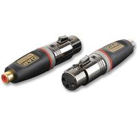 XCALIBER - 3-Pin XLR Female to Phono (RCA) Female Adaptor