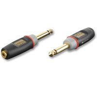 XCALIBER - 6.35mm (1/4") Mono Jack Male to 3.5mm Stereo Jack Female Adaptor