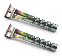 Xcalibur 2 Pack Carbide Scraper Blades - Double Sided Tungsten Carbide Replacement Blades for Stanley STA028640 & Linbide LGPS50 - Heavy Duty Paint, Glue, Grout & Rust Removal