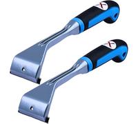 Xcalibur Carbide Paint Scraper - Tungsten Carbide Blade Heavy Duty Scraper Tool for Paint, Glue, Grout & Varnish Removal - Replacement for Bahco Scrapers (Set of 2 50mm Scrapper)