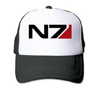 XCarmen Black Mass Effect N7 Cool Hat Black Snapback Black