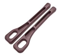 Xcavjphmezo 2 Pcs car seat gap filler Organizer for Audi Q4 e-tron 2019 2020 2021 2022 2023 2024, Car Seat Side Seat Gap Fillers for Dropping Stop, Car Interior Accessories,Brown