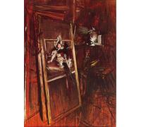 XcBAIHOUD Famous Art Print Poster Canvas Prints Inside the Studio of the Painter with Errazuriz Damsel Picture Mural for Home Decor 60x90cm