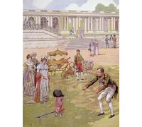 XcBAIHOUD Famous Art Print Poster Canvas Prints Napoleon Playing with the King Ofillustration From bonaparte by Jacques Marie Gaston Onfray De Breville Picture Mural for Home Decor 60x90cm