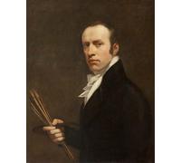 XcBAIHOUD Famous Famous Art Minimalist Prints Self Portrait John Opie Art Canvas Murals for Home Decor 60x90cm