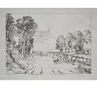 XcBAIHOUD Famous Famous Art Minimalist Prints St. Catherine's Hill by Mallord William Turner Art Canvas Murals for Room Decor 60x90cm