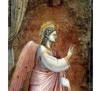 XcBAIHOUD Famous Famous Art Minimalist Prints the Annunciation Detail of the Angel Gabriel by Giotto Di Bondone Art Canvas Murals for Room Decor 60x90cm