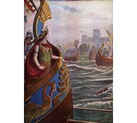 XcBAIHOUD Famous Modern Artwork Classic Canvas Painting Antiquite Roman Civil War Egyptian Queen Cleopatre Vii by Tancredi Scarpelli Printed Paintings for Home Decor 60x90cm