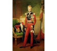 XcBAIHOUD Famous Modern Artwork Classic Canvas Painting Louis-charles of Orleans by Anton Van Ysendyck Printed Paintings for Home Decor 60x90cm