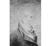 XcBAIHOUD Famous Modern Artwork Classic Canvas Painting Portrait of the Artist John Vanderlyn Printed Paintings for Home Decor 60x90cm