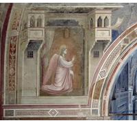 XcBAIHOUD Famous Modern Artwork Classic Canvas Painting the Annunciation Detail of the Angel Gabriel From the Lunette Above the Altar by Giotto Di Bondone Printed Paintings for Home Decor 60x90cm