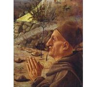 XcBAIHOUD Famous Modern Artwork Classic Canvas Painting the Crucifixion Detail of the Head of the Patron Oil on by famous artist Printed Paintings for Home Decor 60x90cm